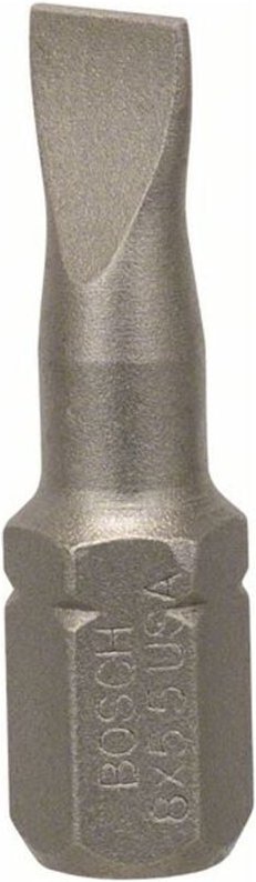 Bosch Schrauberbit Extra-Hart, S 0,8 x 5,5, 25 mm, 10er-Pack