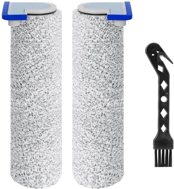 Ersatzrollbürste für Ecovacs Deebot X8 Pro Omni / X8 Omni Staubsauger Zubehör, 2 Rollbürsten + 1 Reinigungsbürste