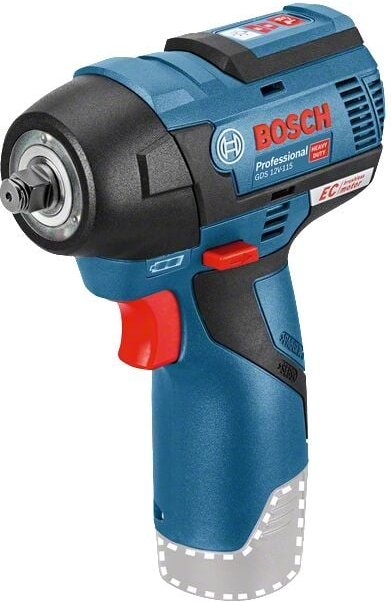 Bosch Professional GDS 12V-115 (C) Akku-Drehschlagschrauber solo (06019E0101)