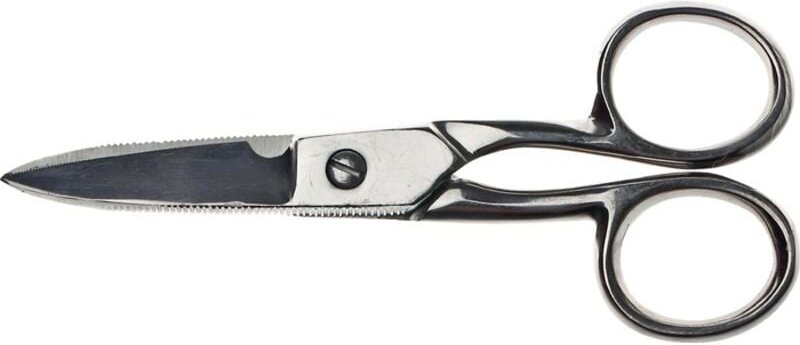 Telefon-/Elektrikerschere Länge 125 mm rostfrei