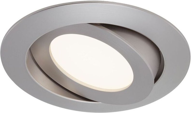 Briloner - led Einbauleuchte, ø 10,6 cm, 6 w, Matt-Nickel Leuchten