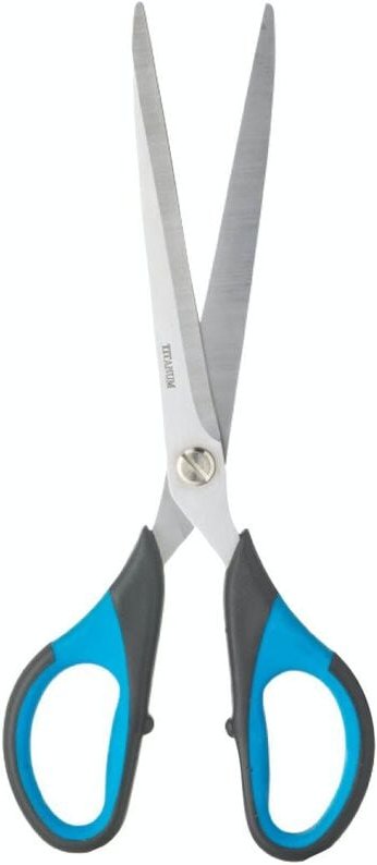 KitchenCraft - Schere de Küche Mehrzweck, Soft Touch Griff, Edelstahl, 16 cm