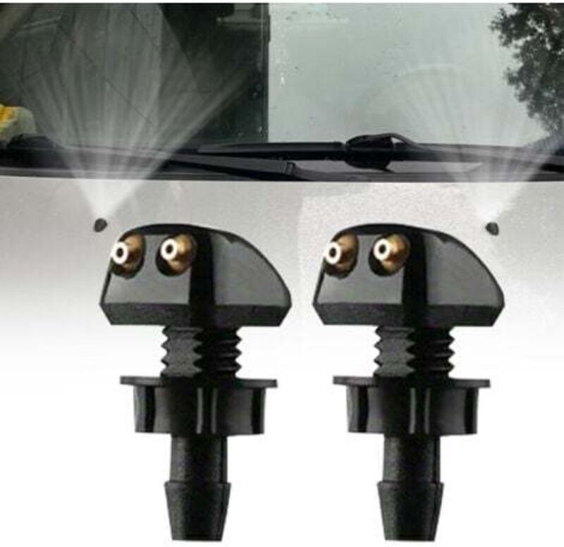 4 Stück Universal-Scheibenwaschdüsen für Autos