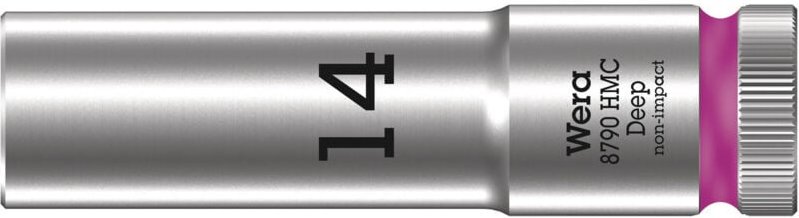 05004554001 Steckschlüsseleinsatz 14 mm 1 Stück 1/2' - Wera