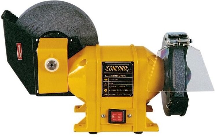Wasserschleifer concord mit schleifstein MM.150 sandsteinschleifstein MM.200