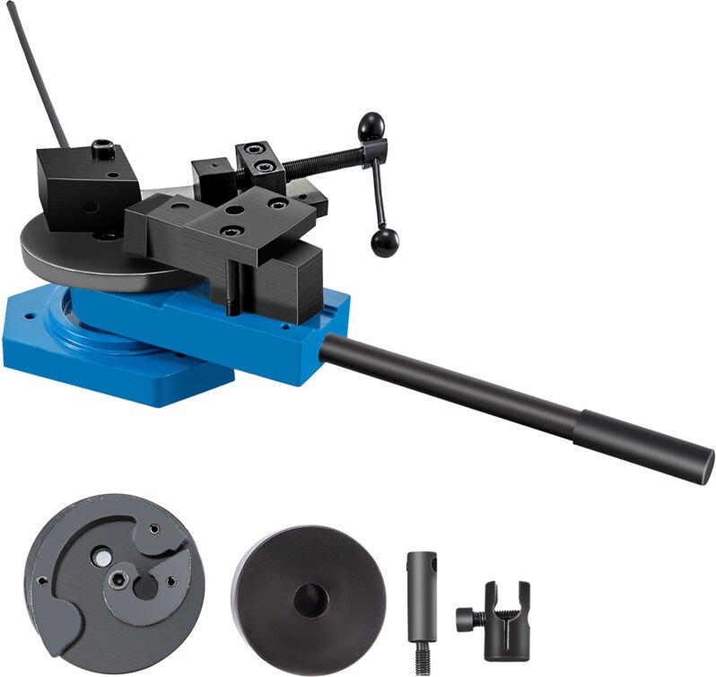 SBG-40 Metall-Rollbieger aus hochgehärtetem Stahl, Universal-Stangenbieger für Stahl, Messing, Kupfer und Aluminium - Sc...