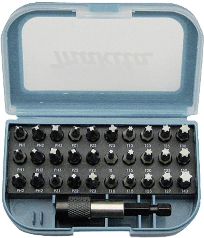 Bit-Set 31-teilig ph, pz, t P-73374 - Makita