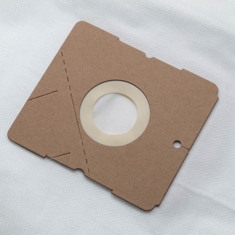 20x Staubsaugerbeutel kompatibel mit Severin bc 7044, 7045, 7046, 7048 Staubsauger - Mikrovlies, 31,2cm x 24,7cm, Weiß -...