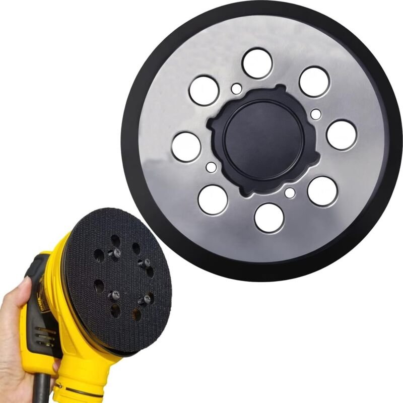 2er-Pack Ersatz-Schleifpads für Exzenterschleifer DEWALT DWE6423/6423K, DWE6421/6421K, DCW210B – Direkter Ersatz für Pad...