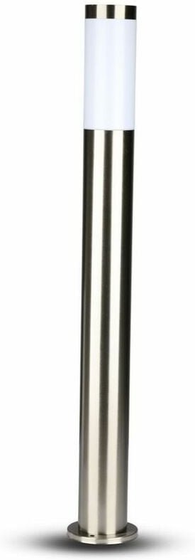Avenues marker mast h80 cm glhbirnenaufsatz e27 gartenleuchte groer aufsatz e27 aus edelstahl und polycarbonat vt-838 86...