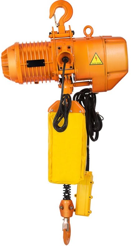 Mophorn - Elektrischer Kettenzug von, 2200 lbs Tragkraft, 13 ft Hubhöhe, 11 ft/min Geschwindigkeit, 230 v, einphasiger B...