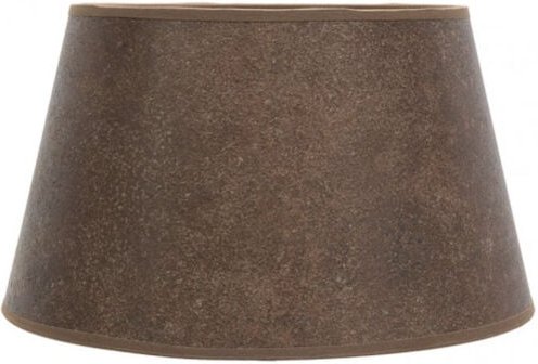 Fabrilamp - Lampenschirm salma e27 rost 45dx35dx30h konisch offen konisch