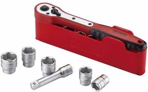 Tengtools - Steckschlüssel-Satz, 3/8, M3812N1, 12-teilig 185990108