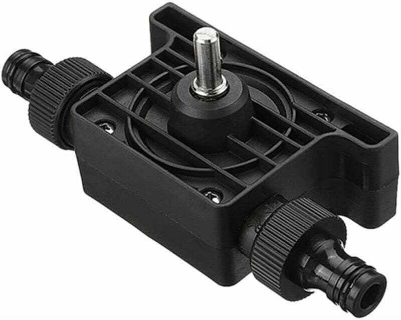 Jalleria - Tragbare elektrische Bohrpumpe – Pumpe mit hohem Durchfluss – die Pumpe wird standardmäßig mit zwei Anschlüss...