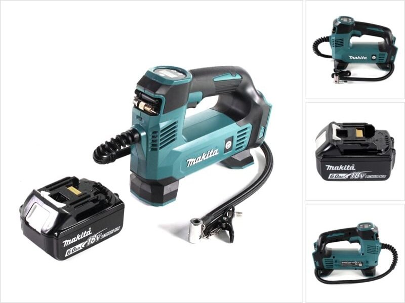 Makita DMP 180 G1 Akku Kompressor 18 V 8,3 bar 1x Akku 6,0 Ah - ohne Ladegerät