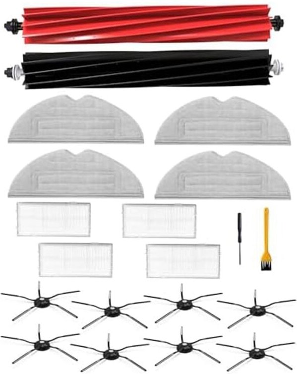 Für S8/S8 + Wichtigsten Seite Pinsel Hepa-Filter Mopp Tuch Staub Taschen