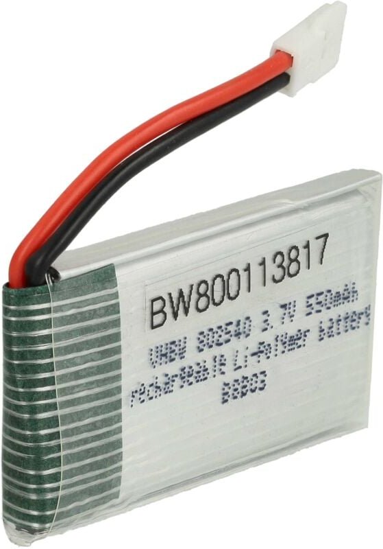 Vhbw - Akku kompatibel mit Bojiang S5C-2 Drohne Multicopter Quadrocopter (550 mAh, 3,7 v, Li-Ion)