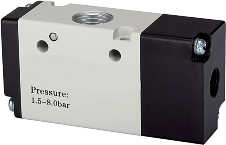 Riegler 3/2-Wegeventil, pneumatisch »3A«, monostabil, NC, G 1/8, 500l/min