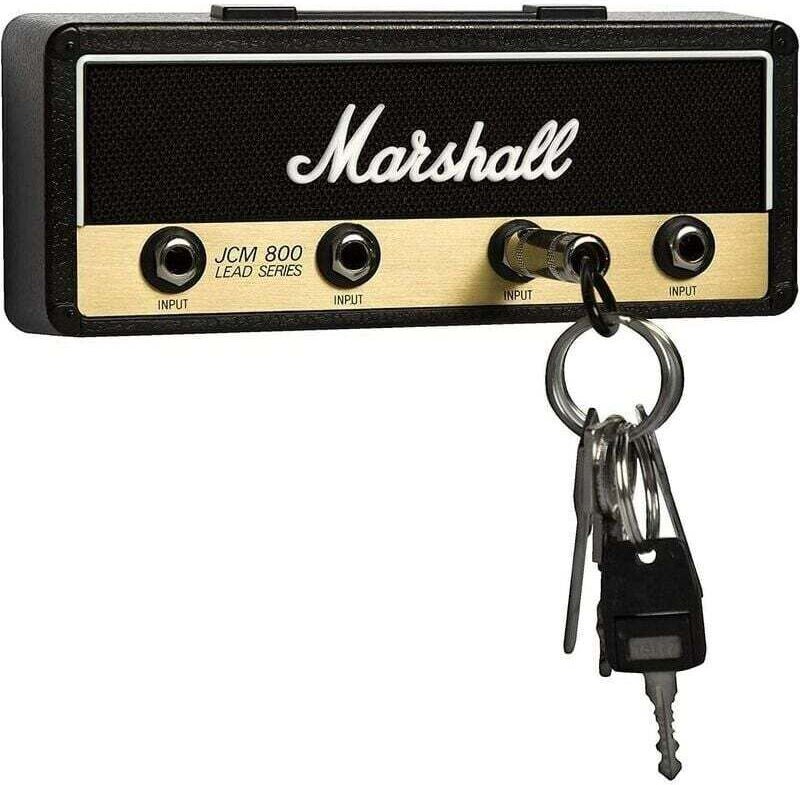 Vtizikl Marshall Porte-clés mural JCM800 Porte-clés de guitare Crochet Porte-clés Fixation à domicile avec 4 porte-clés ...