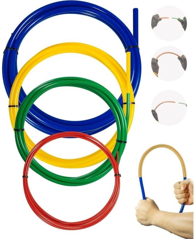 Stück 1/4 Zoll 3/8 Zoll 1/2 Zoll 5/8 Zoll Kupferrohr-Schutzbieger, Kupferrohr-Biegedraht, Klimaanlagen-Rohrbieger-Kit fü...