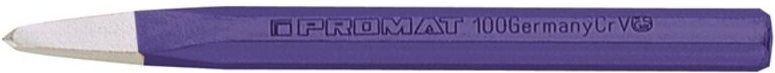 Promat - Fliesenmeißel spitz Schaftquerschnitt 8 mm 100 mm Chrom-Vanadium-Stahl