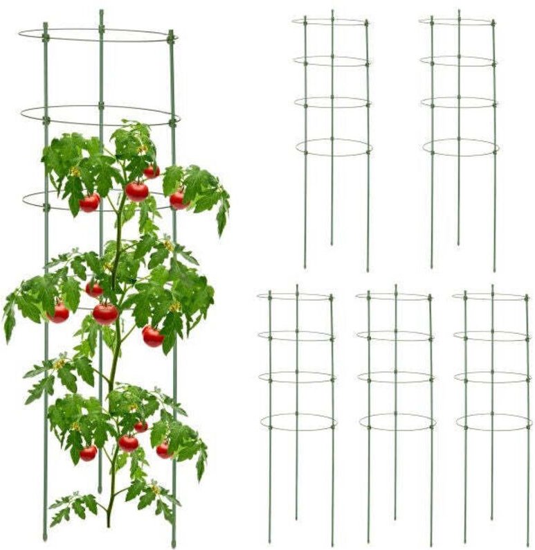 Set of 6 plant supports 90 cm