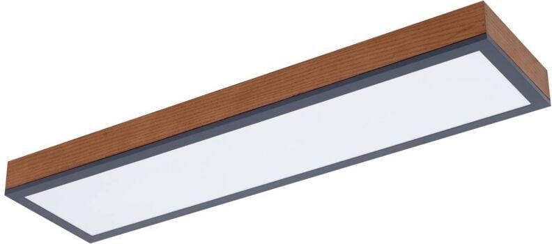 Lindby - led Deckenleuchte 'Laviona' aus Holz für Wohnzimmer & Esszimmer von
