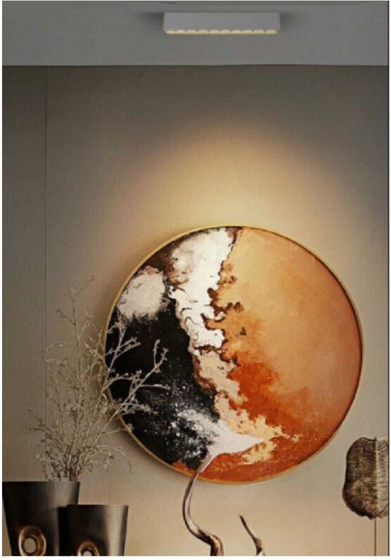 Trade Shop Traesio - Trade Shop - einstellbarer schienenstrahler 12W 6 led weiss schwarz licht 6500K 4000K 3000K PST-27 ...