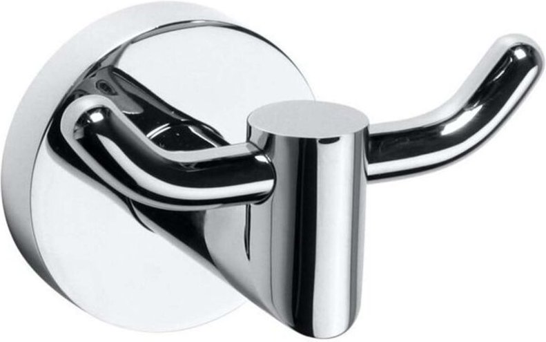 Sapho X-Round - Doppelhaken, verchromt XR200