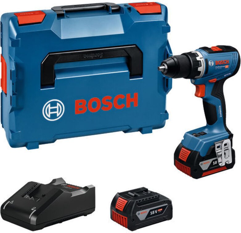 Bosch Professional GSR 18V-65 (L) Akku-Bohrschrauber (2x5,0Ah) (06019N3203)