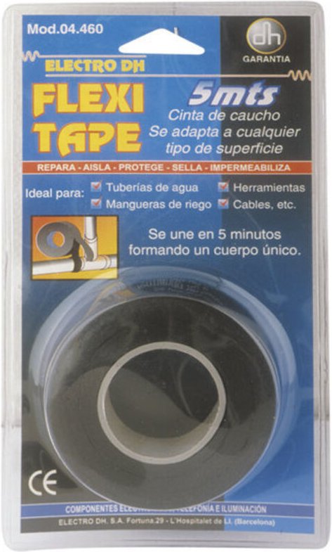 Vulkanisierbares, flexibles Gummi-Reparaturband Electro Dh 04.460 8430552092956