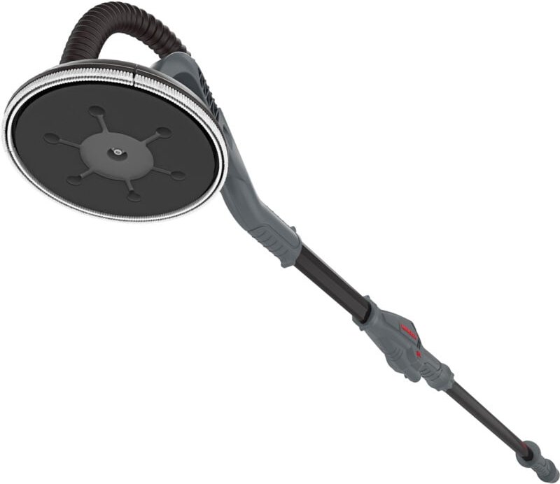 Langhalsschleifer lhs 225 pro vario mit Teleskoptechnik, für nahezu staubfreies Schleifen, inkl. Schleifscheiben-Set - M...