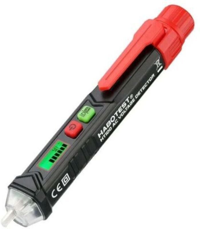 Jalleria - Berührungsloser Spannungsprüfer/Kabelbruchsucher/Stromprüfer, Kabelsucher 12-1000V/48V-1000V