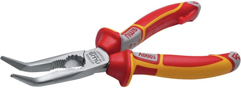 NWS - 141-49-VDE-170 vde Flachrundzange Werkzeugstahl 170 mm