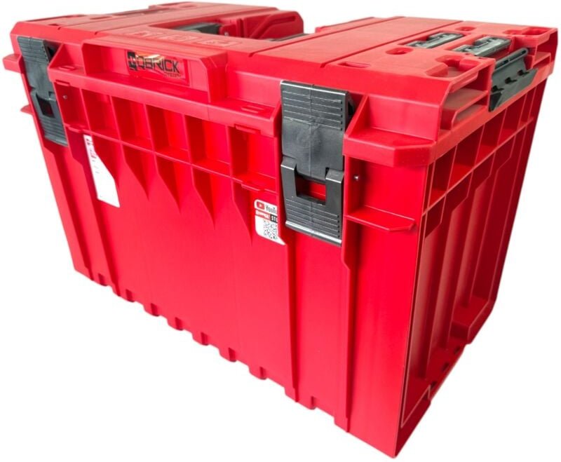 One 450 Vario red ultra hd Custom Werkzeugkoffer modularer Organizer 585 x 385 x 420 mm 52 l stapelbar IP66 - alte Versi...