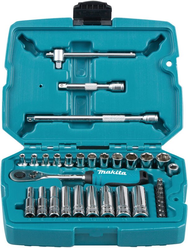 B-65567 Ratschen U.-Buchsensatz 34 St. - Makita
