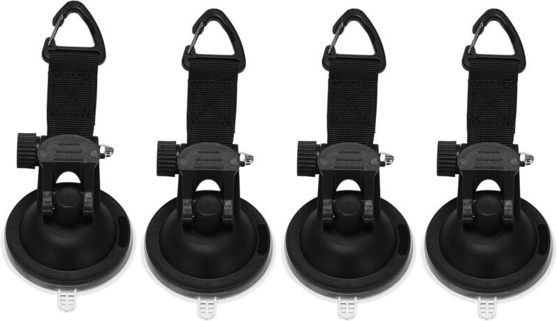 4 Teiliger Saugnapfanker zum Befestigen Des Hakens, Campingplane Als Markise auf der Autoseite, Poolplanen Zelte Sichern...