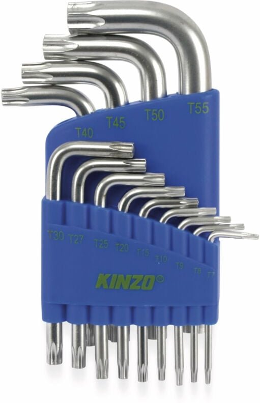 KINZO Innenstern-Schlüsselsatz, 13-teilig