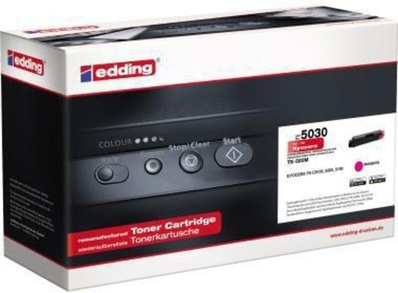 Toner kein Originalzubehör Kompatibel mit: KYOCERA TK-580M EDD-5030 ca. 2.800 Seiten magenta