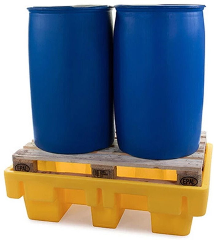 Auffangwanne für Europaletten - Gelb - SJ-2E-COYE