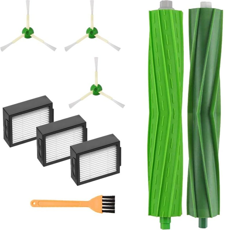 Staubsauger-Zubehör-Bürsten-Kit Geeignet für i-robot R-oomba E5 E6 E7 i7 i7+ i8 i8+ j7 j7+ i6 i6+ i4 i4+ i3 i3+ Filter K...