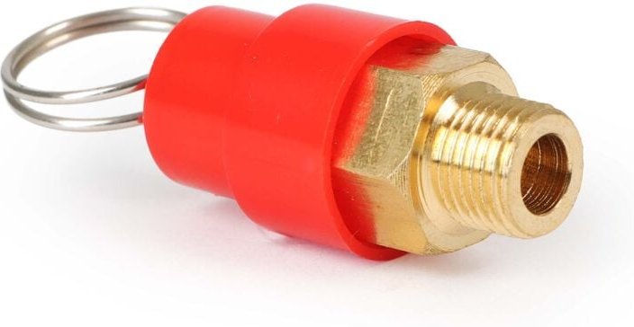 Wiltec - Ersatzteil für Airbrush Kompressor AS186 / AS189 / AS196 / AS196A – Überdruckventil – Ersatz Ventil mit Gewinde...