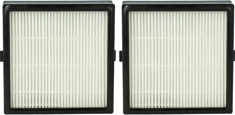 Filterset 2x Staubsaugerfilter kompatibel mit Nilfisk Compact C110, C120, C10, C220, C230, C15, C210 Staubsauger - hepa ...