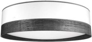 FABRILAMP Deckenleuchte 72w Olga Weiß/Schwarz 5616lm 14x50x50 Cm 3000-4000-6500k