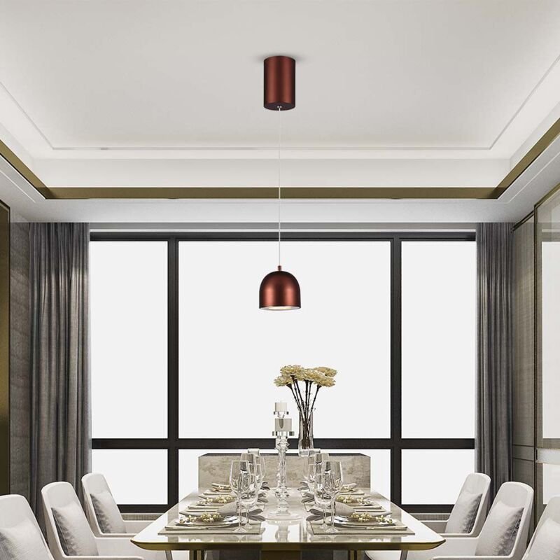 V-TAC V-TAC LED Kronleuchter 8,5W Metallbecher Ø10162cm Warmweiß