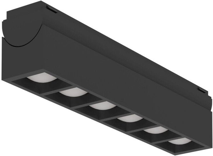 Led Spot Tplus 6 Lens 6W, Kunststoff schwarz mit Leuchtmittel - Eglo