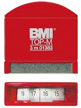 Taschenbandmit mit Metallfür 3mx13mm weiss bmi