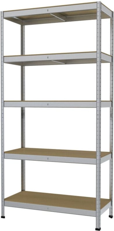 Schwerlastregal 180x90x40 cm Lagerregal Kellerregal Steckregal Regal - Trendline