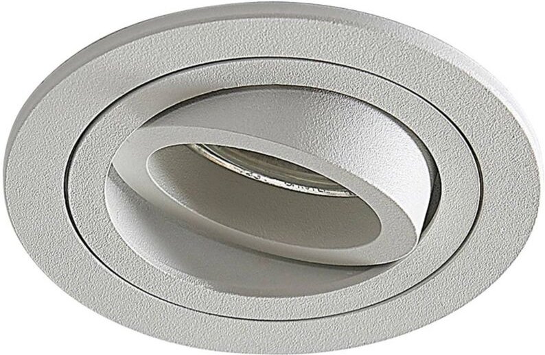 Infällda spotlight "Sophia" aus aluminium / grå / zink für vardagsrum / matsal von Arcchio