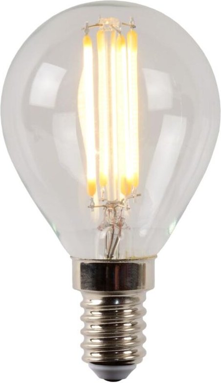 Lucide - P45 - Glühfadenlampe - ø 4,5 cm - led Dim. - E14 - 1x4W 2700K - Transparent